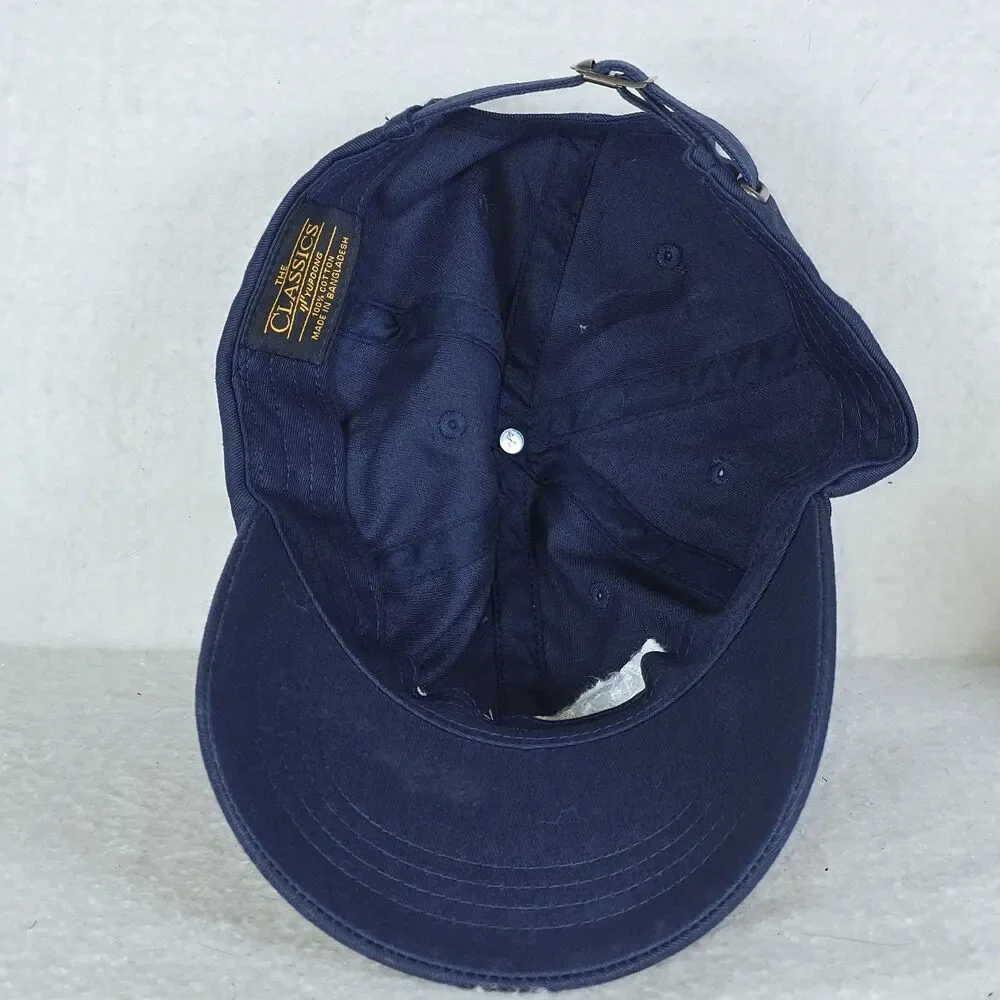 The Classics Moms For Liberty Hat Cap Navy Blue White Logo Embroidered NWT